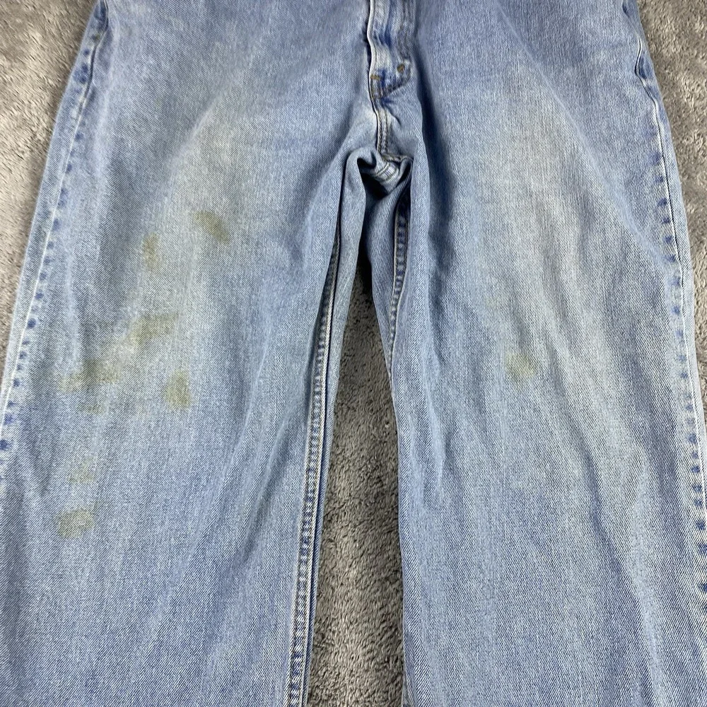 Levis 550 Relaxed Fit Jeans Mens 38x30 Blue Light Wash‎ High Rise